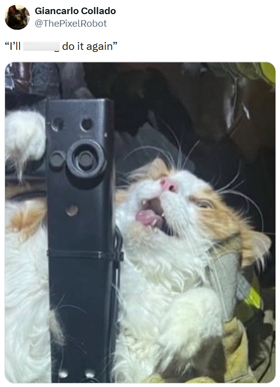 "I'|| Giancarlo Collado @ThePixelRobot do it again"