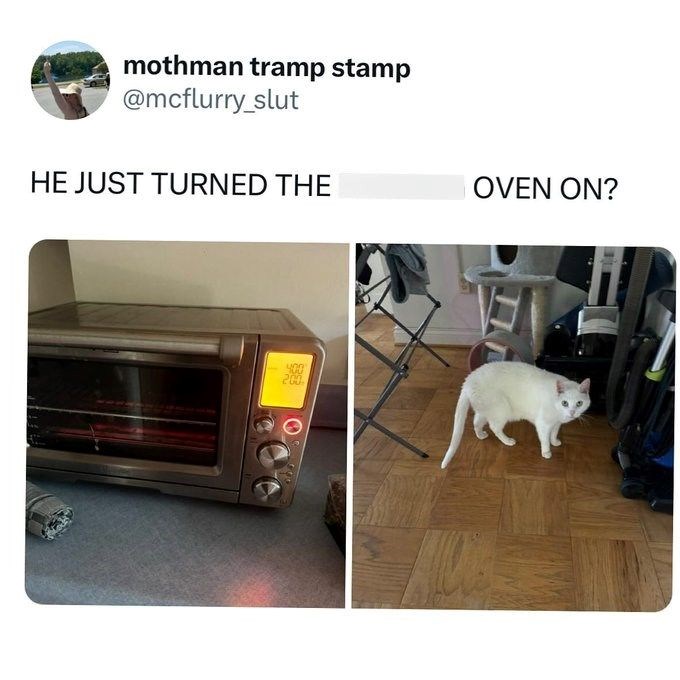 mothman tramp stamp @mcflurry_slut HE JUST TURNED THE OVEN ON?