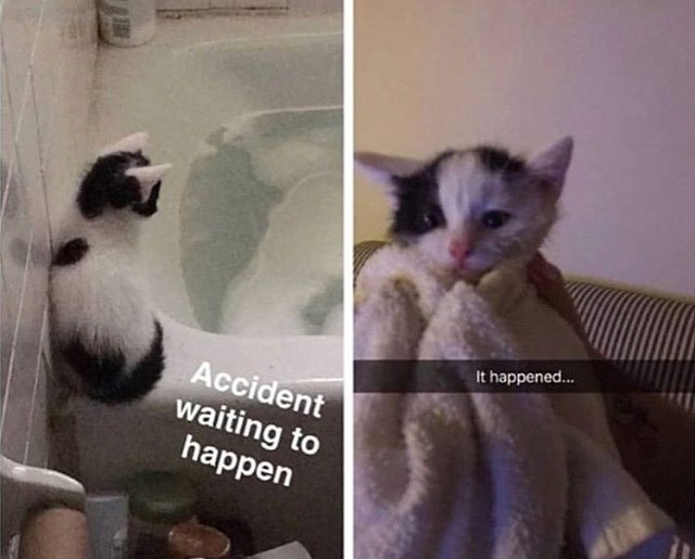 Accident waiting to happen It happened...