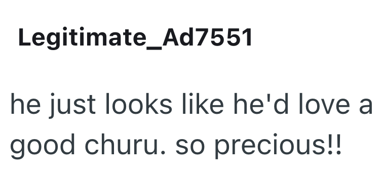 Legitimate_Ad7551 he just looks like he'd love a good churu. so precious!!