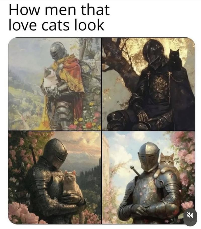 How men that love cats look @Zach Mcclin