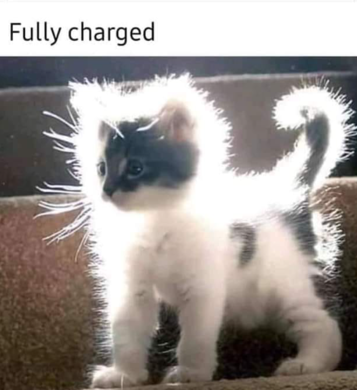 Fully charged