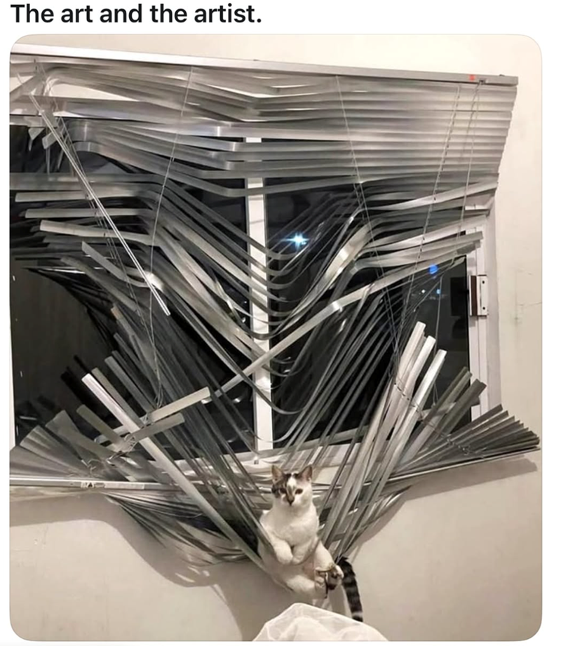 The art and the artist.