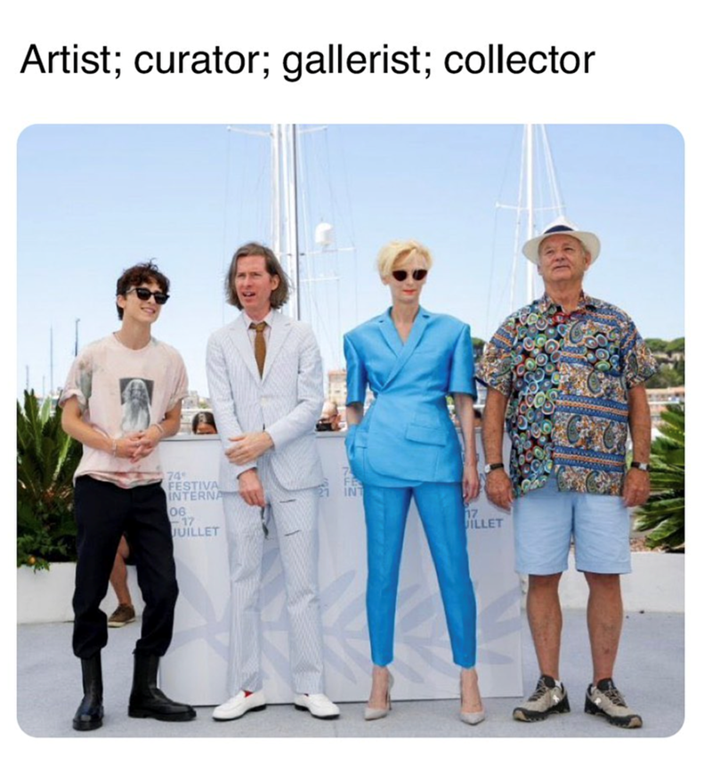 Artist; curator; gallerist; collector 74 FESTIVA INTERNA 06 17 17 JUILLET UILLET