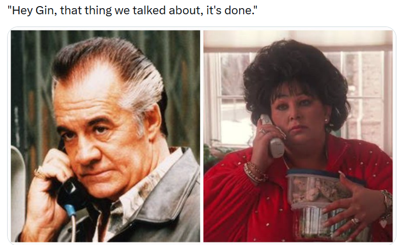 "Hey Gin, that thing we talked about, it's done."