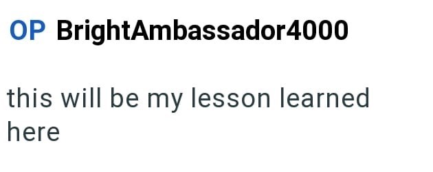 OP BrightAmbassador 4000 this will be my lesson learned here