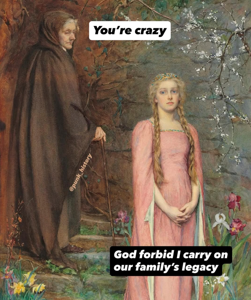 @punk_history You're crazy God forbid I carry on our family's legacy