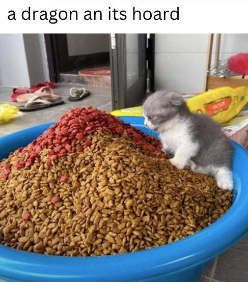 a dragon an its hoard MACKE