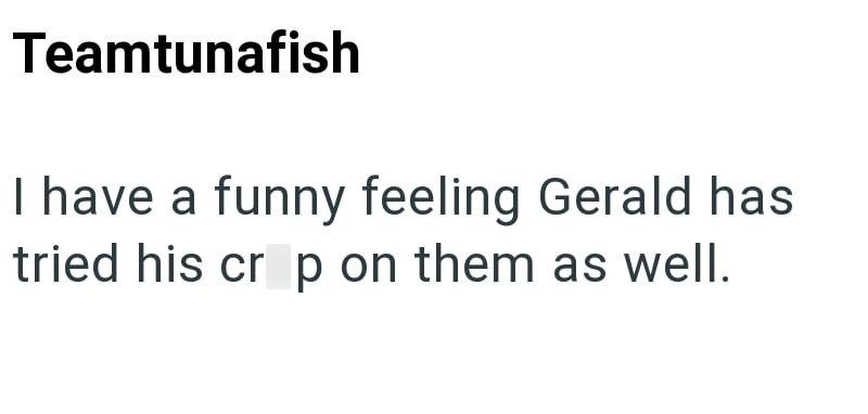 Teamtunafish I have a funny feeling Gerald has tried his crop on them as well.