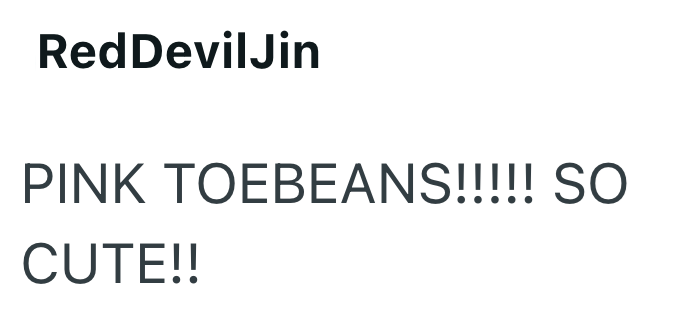 Red DevilJin PINK TOEBEANS!!!!! SO CUTE!!