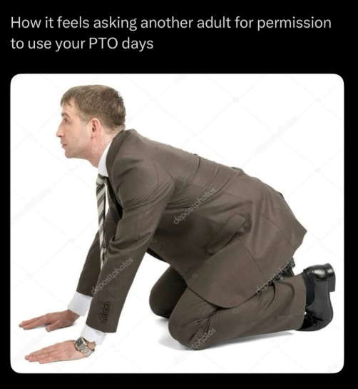 How it feels asking another adult for permission to use your PTO days depositphotos depositphotos tphotos