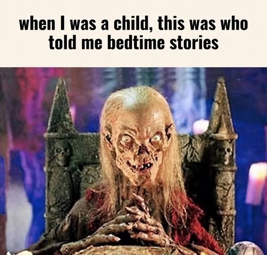 when I was a child, this was who told me bedtime stories