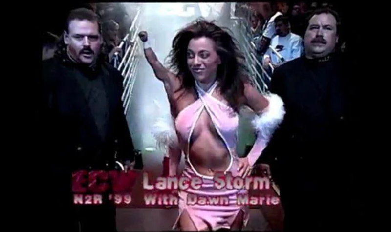 Lance storm N2R '99 With Dawn-Marie
