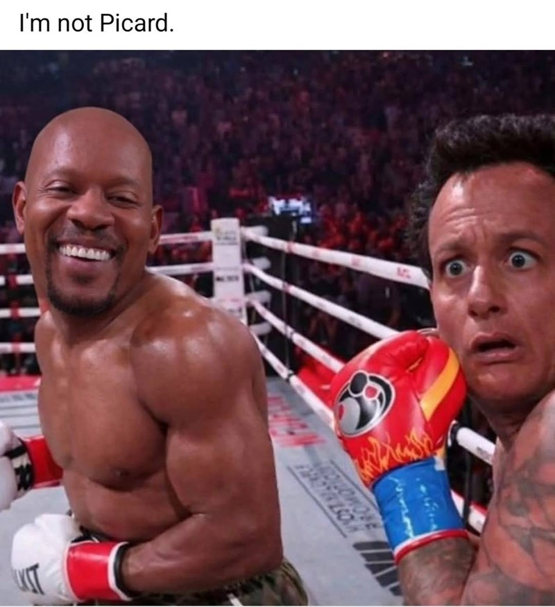 I'm not Picard. DILOMONE