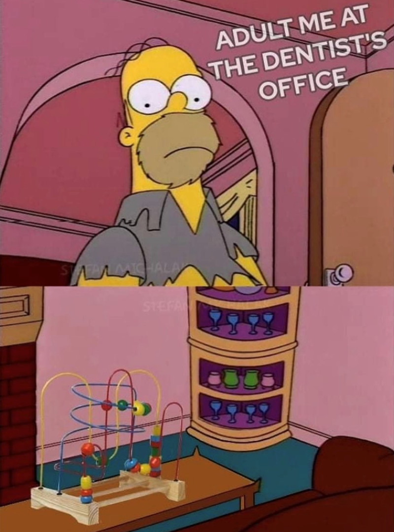 FALMICHALA STEFAN ADULT ME AT THE DENTIST'S OFFICE