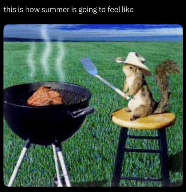 this is how summer is going to feel like