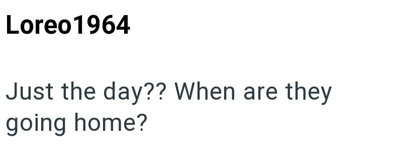 Loreo 1964 Just the day?? When are they going home?