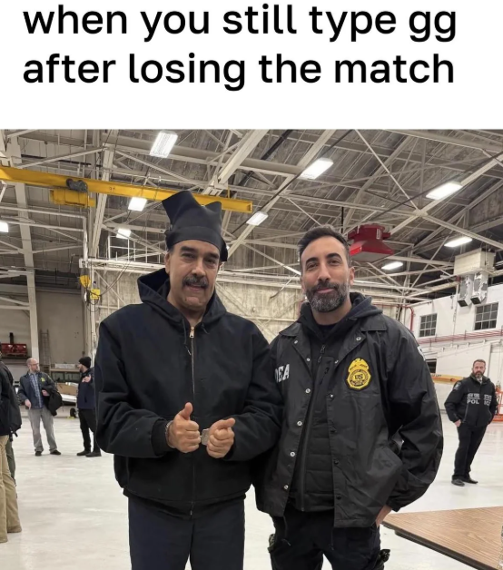 when you still type gg after losing the match POL