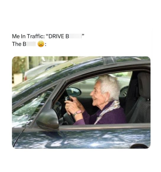 Me In Traffic: "DRIVE B The B