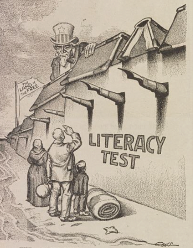 THE LAND THE FREE LITERACY TEST