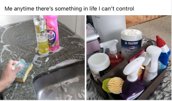 Me anytime there's something in life I can't control voit EJA KILLS SCENT