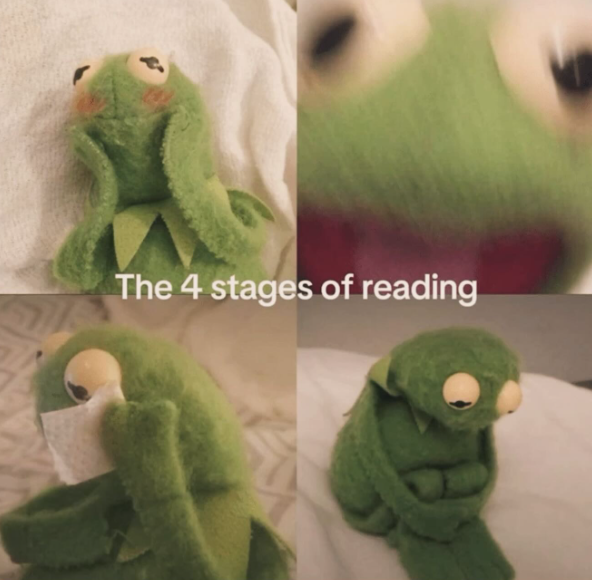 The 4 stages of reading