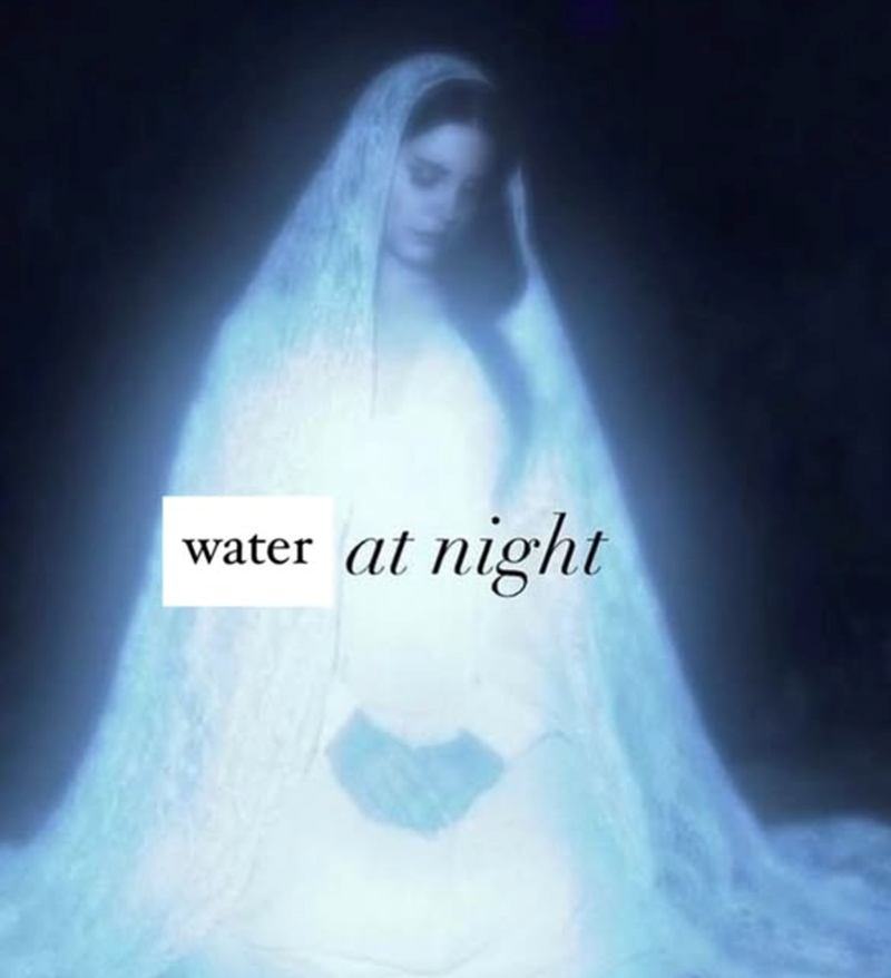 water at night