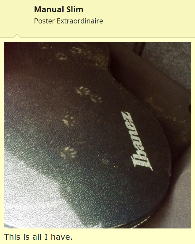 This is all I have. Manual Slim Poster Extraordinaire Ibanez