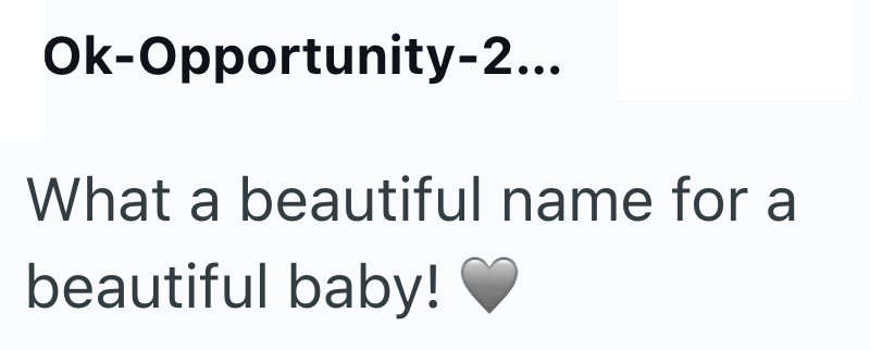 Ok-Opportunity-2... What a beautiful name for a beautiful baby!