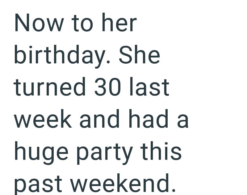 Now to her birthday. She turned 30 last week and had a huge party this past weekend.