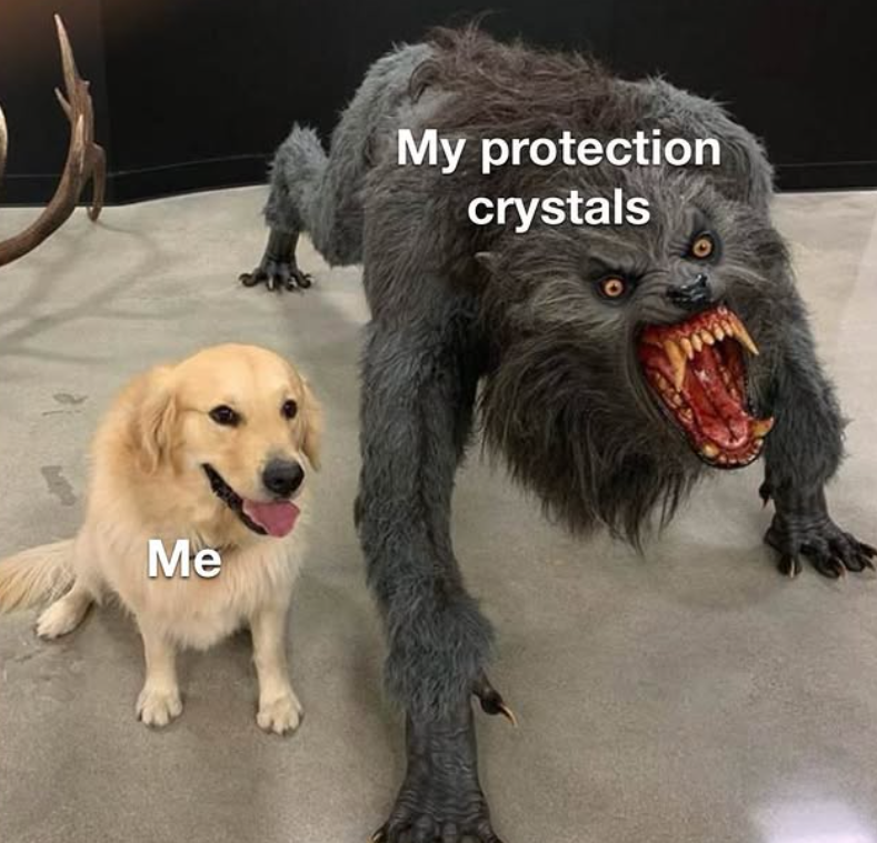 Me My protection crystals