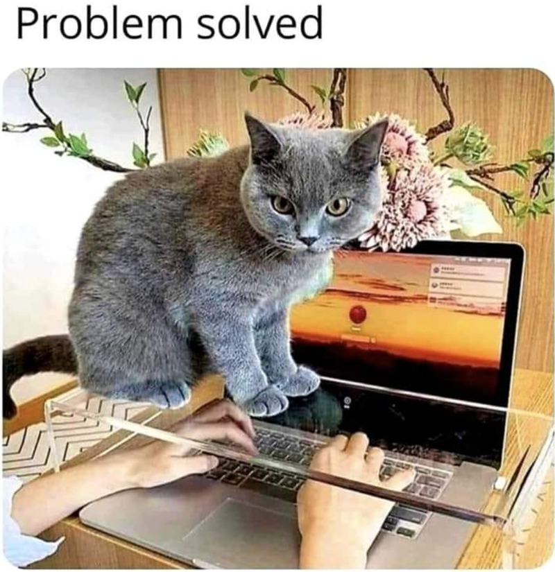 Problem solved