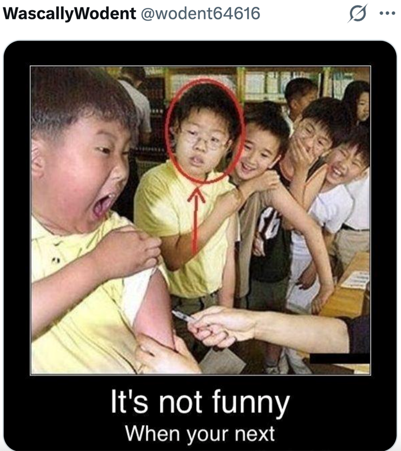 WascallyWodent @wodent64616 It's not funny When your next