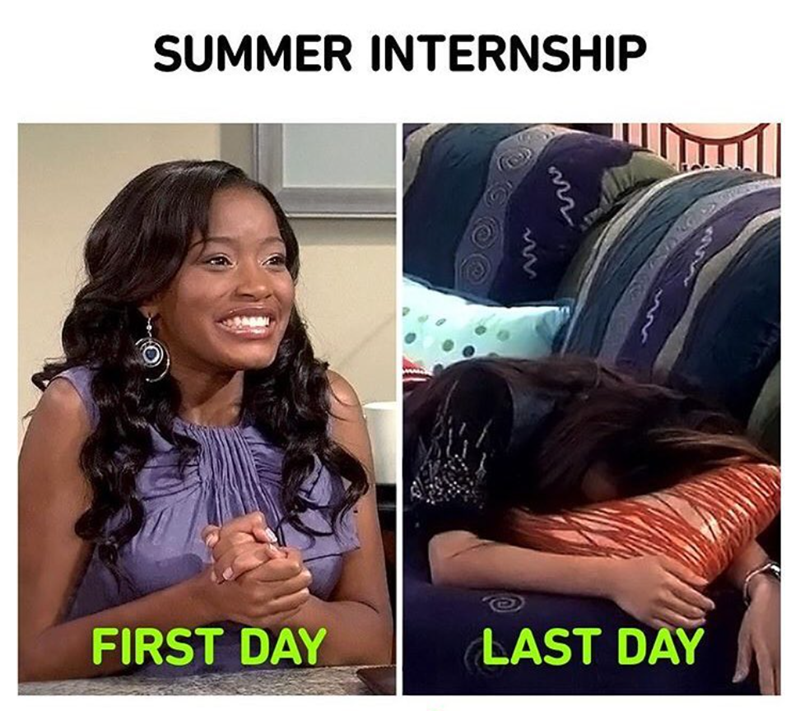 SUMMER INTERNSHIP m FIRST DAY LAST DAY