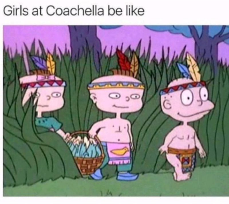 Girls at Coachella be like