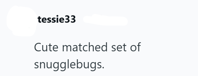 tessie33 Cute matched set of snugglebugs.