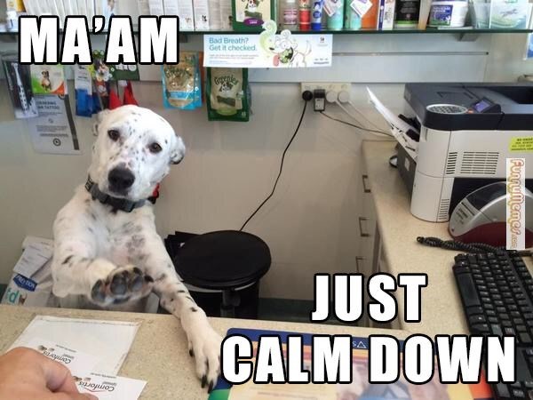 MA'AM Bad Breath? Get it checked Funnymemes PRETION tdw JUST CALM DOWN