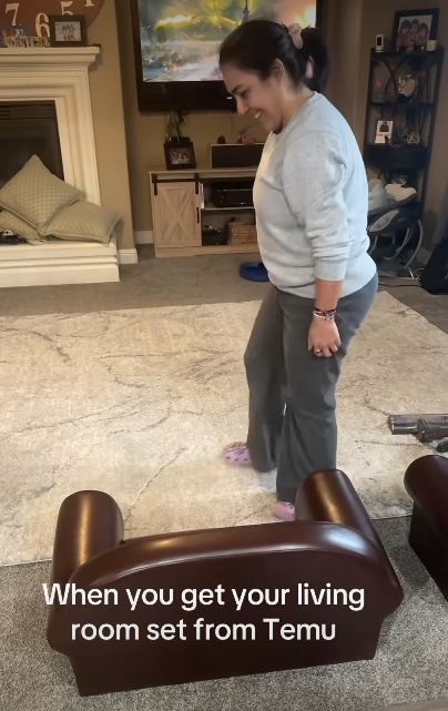 7 M When you get your living room set from Temu