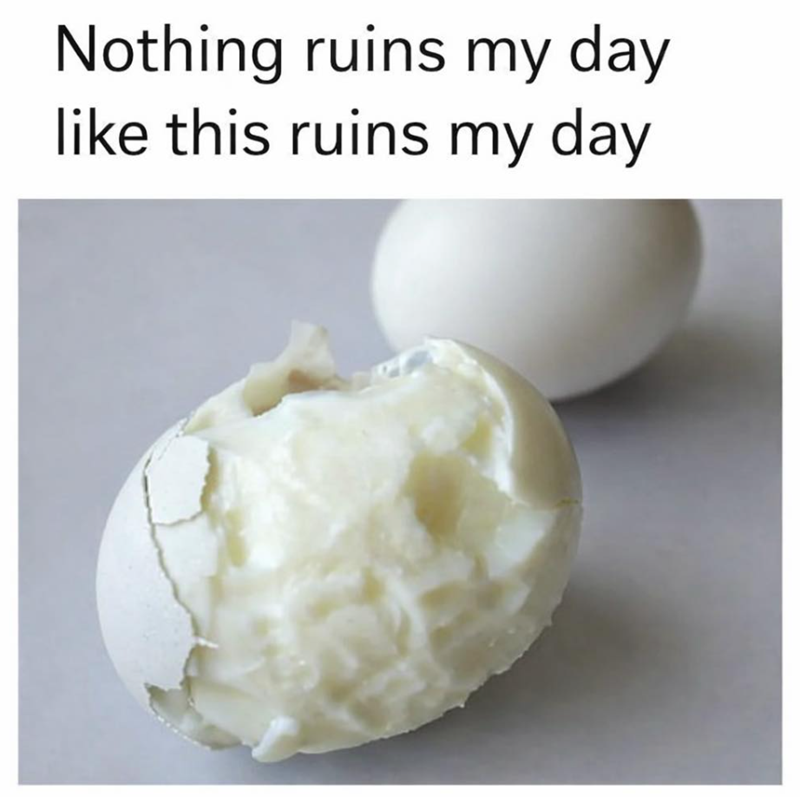 Nothing ruins my day like this ruins my day