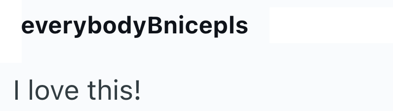 everybodyBnicepls I love this!