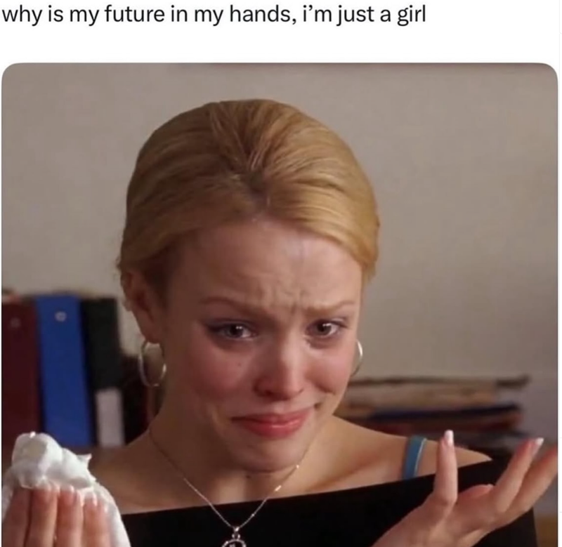 why is my future in my hands, i'm just a girl