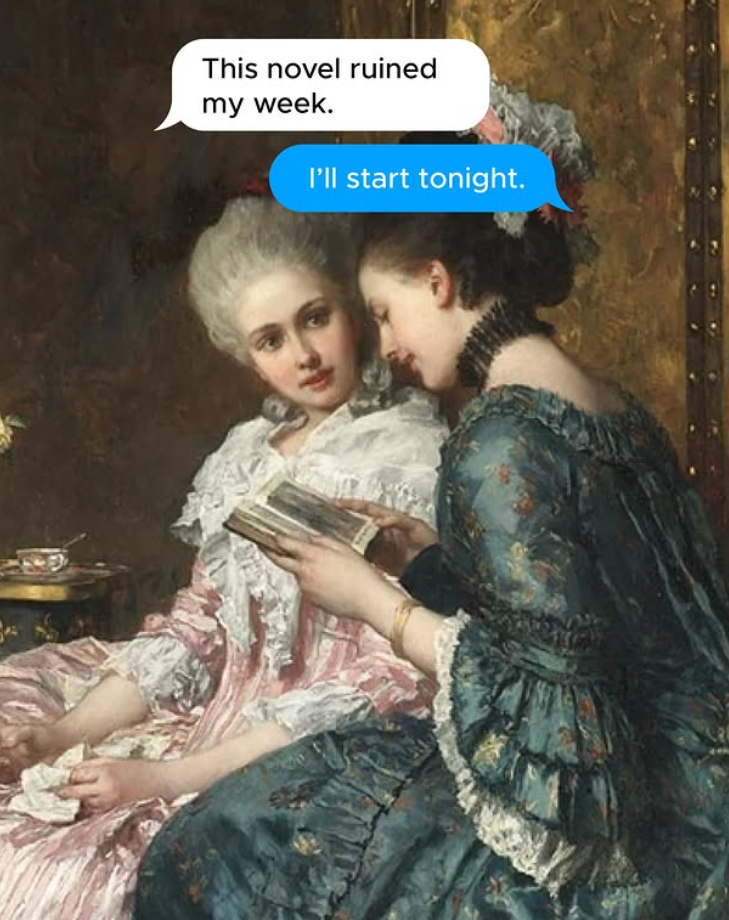 This novel ruined my week. I'll start tonight.