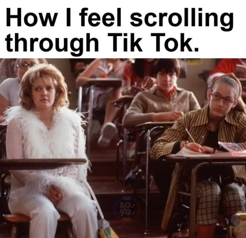 How I feel scrolling through Tik Tok. THAT B.O 901 FOOL