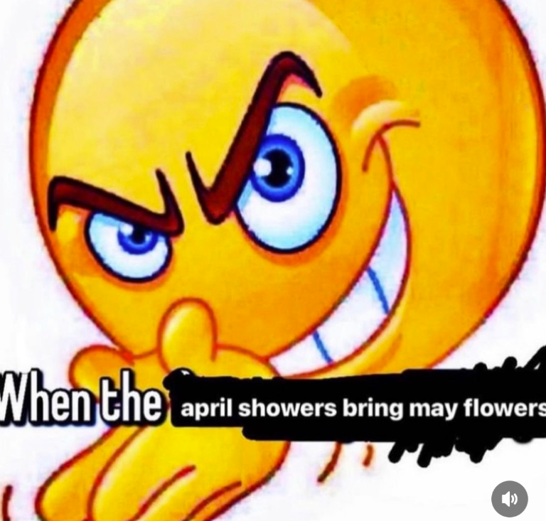 When the april april showers bring may flowers