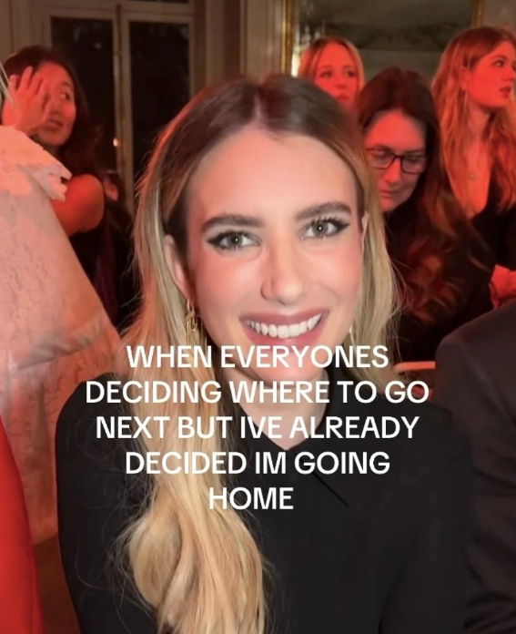 WHEN EVERYONES DECIDING WHERE TO GO NEXT BUT IVE ALREADY DECIDED IM GOING HOME