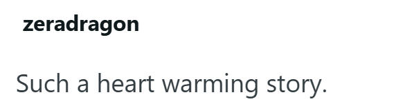 zeradragon Such a heart warming story.