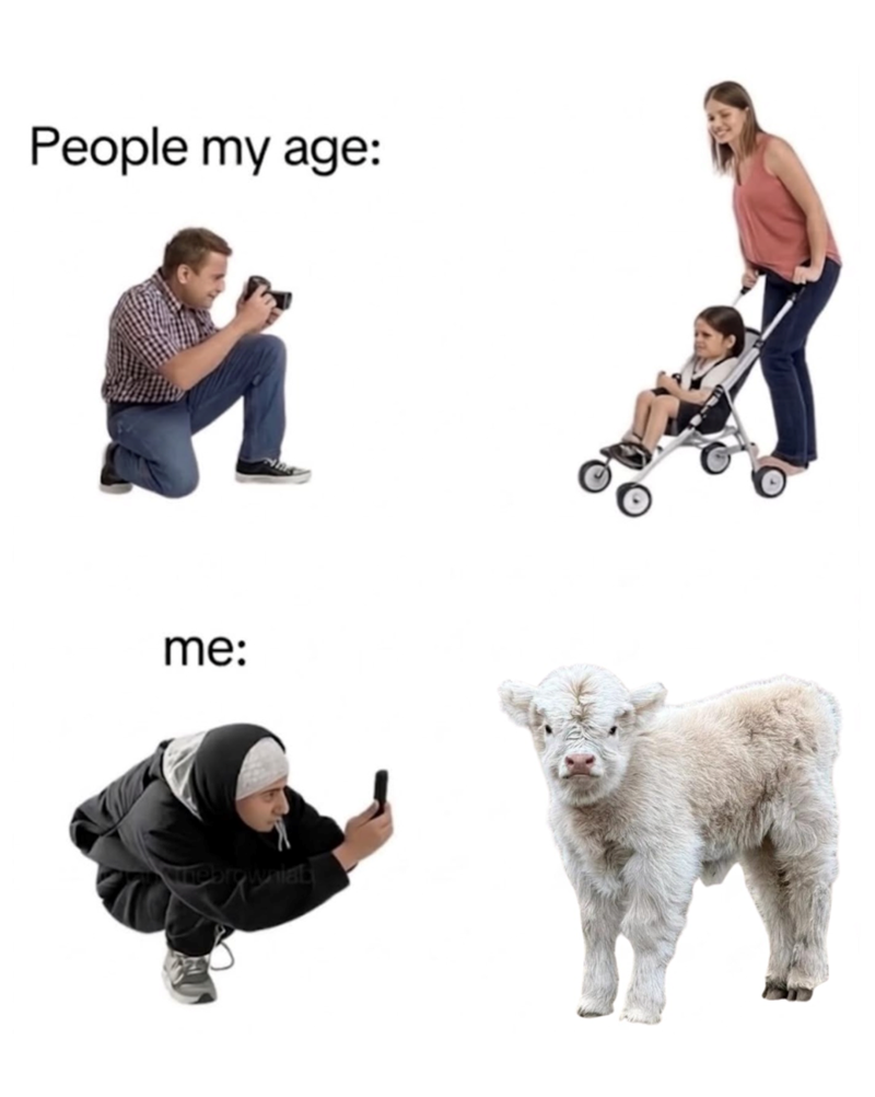 People my age: me: Parowniat