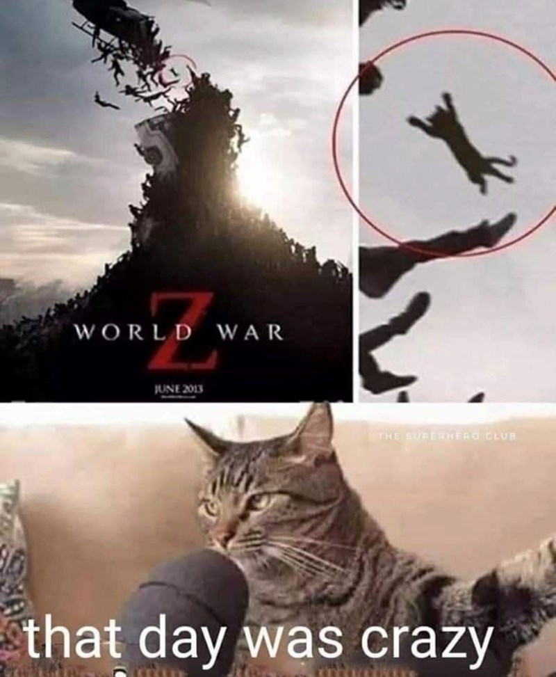 WORLD WAR JUNE 2013 THE SUPERHERO CLUB that day was crazy