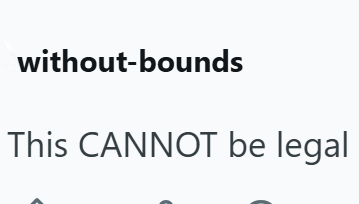 without-bounds This CANNOT be legal