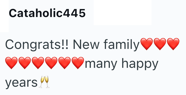 Cataholic445 Congrats!! New family years! many happy